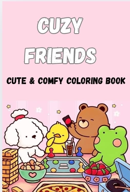 Coloring NoteBook 20 Professional Drawing Multi Shapes/ (6)