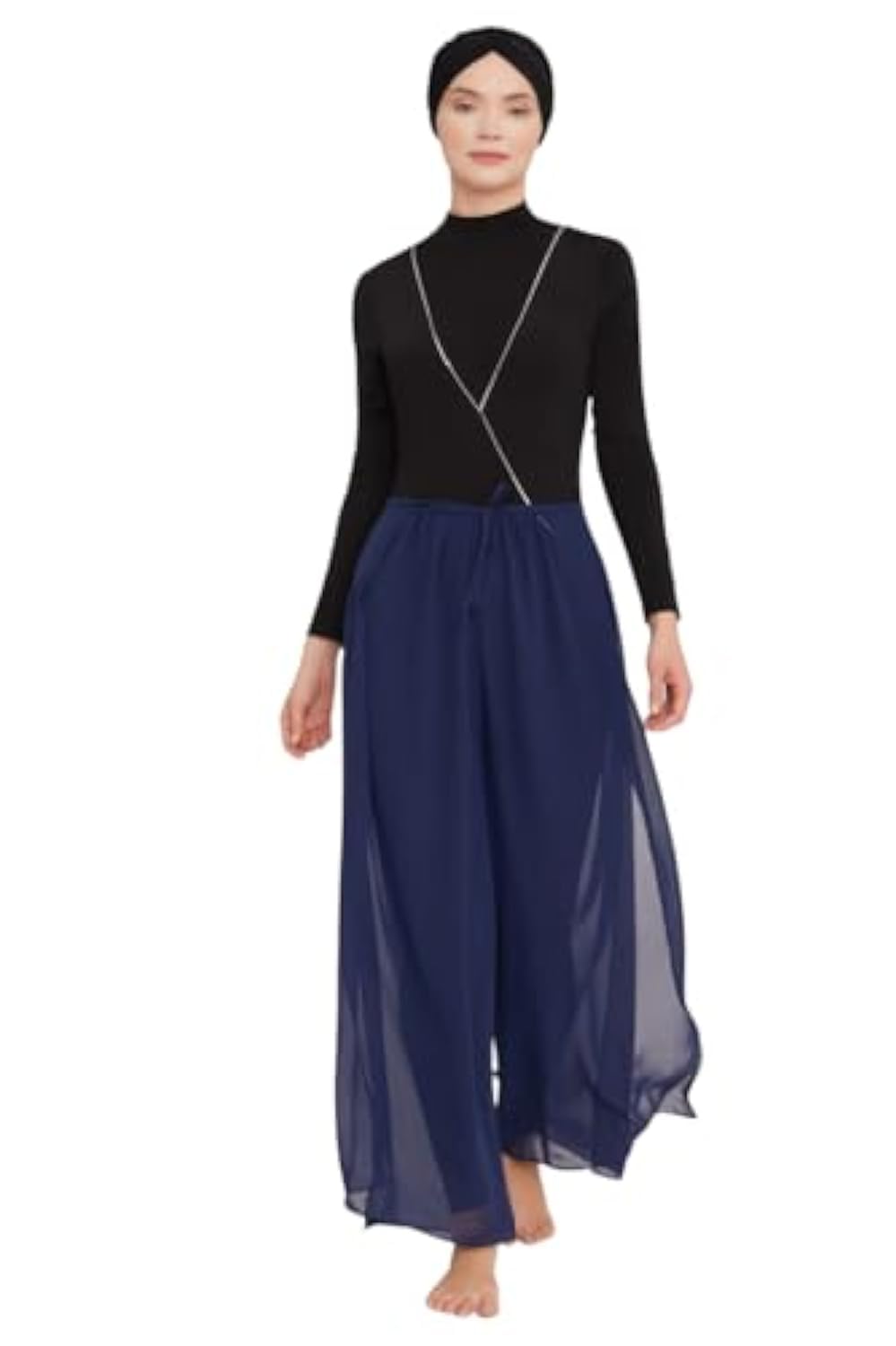 Women Wrap Skirt with Belt Buckle Beach Wear Over Swimsuits