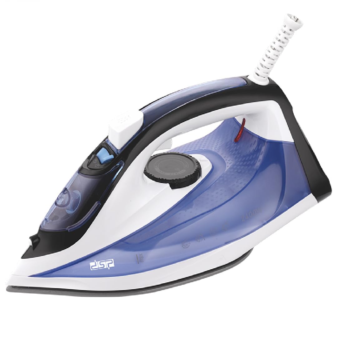 DSP Iron KD1127, ceramic plate, 2400W, tank 350ml, fast heating, self-cleaning