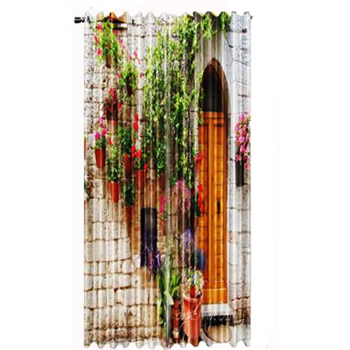 Chanilia 80% Light Insulation Curtain- Chanilia 150V 250cm GodranStore-B-30