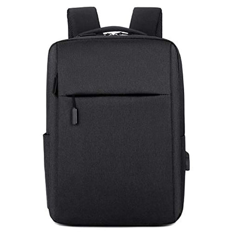 YXQSED Travel Laptop Backpack for School Bookbag with Laptop for Work Business and College, Waterproof Computer Bag, Black, Rucksack Backpacks