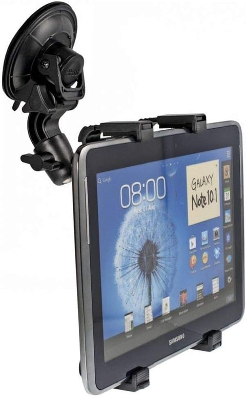 Windshield Suction Cup Holder Car Tablet Holder with 360° Adjustable Bracket, Strong Windshield Car Mount for Tablets - KaberMisr 2020