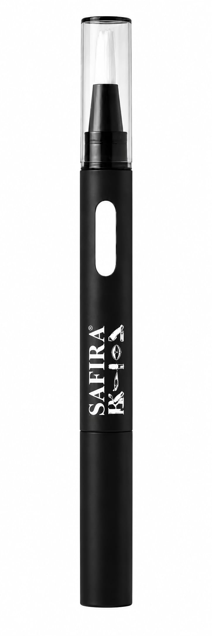 Safira White Nail Serum, Brightening Treatment with Aloe Vera, Propolis, Tea Tree Oil, Collagen, and Amino Acids
