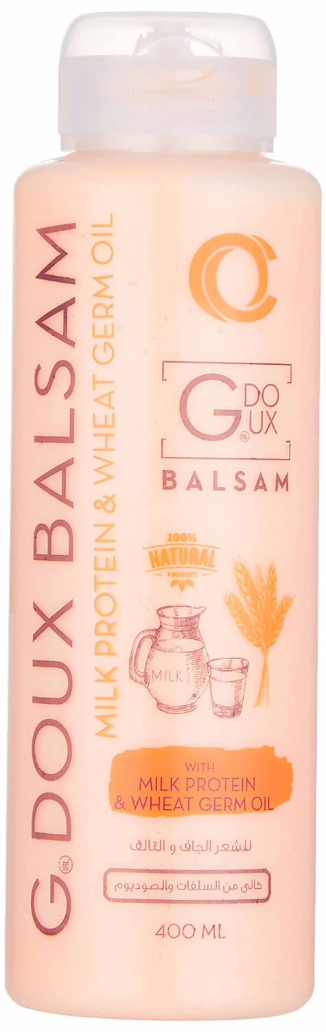 G Doux Balsam with Milk protein and Wheat Germ Oil - 400 ml