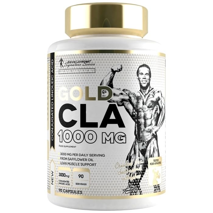 Kevin Levrone GOLD CLA 1000mg, Capsules, 90 Count, Nutritional Supplement, 100g