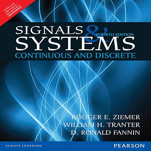 Pearson Signals and Systems: Continuous and Disc
