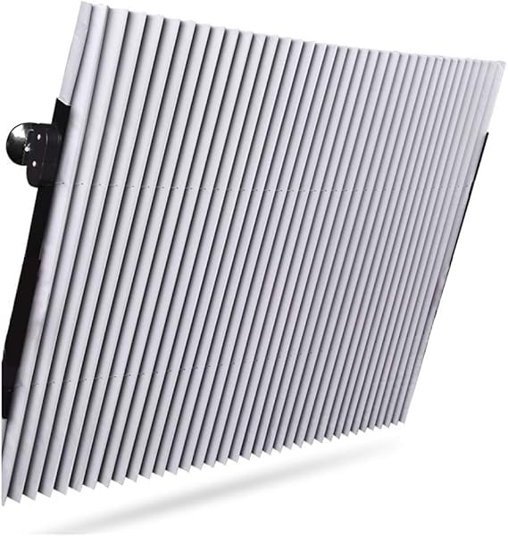 Retractable Car Windshield Sun Shade Blocks 99% UV Rays to Keep Your Vehicle Cool,Car Sun Shade Fits Front Window for Various Models