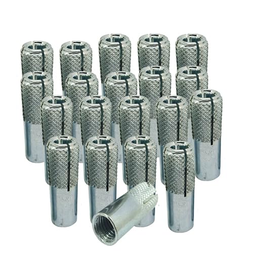 Rana Store Galvanized Stainless Steel Rivet Clips Fisher Akmon D - 6mm - 20 Pieces