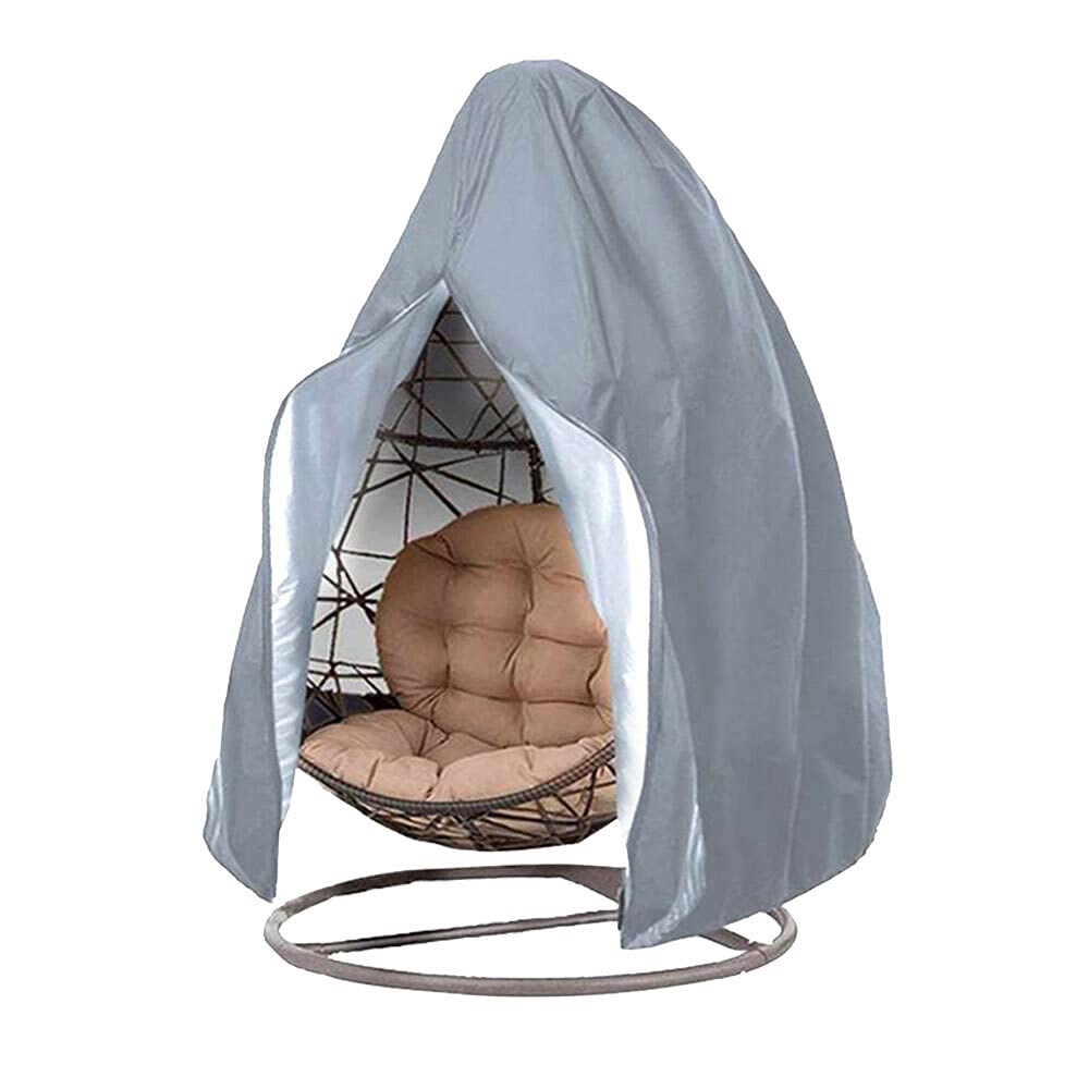 Outdoor Waterproof Patio Chair Cover Egg Swing Chair Protective Cover With Zipper Hanging Egg Chair Cover (Cor : 230x200CM, Envio de : CHINA)