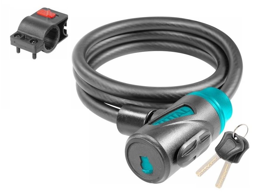 Total TBK11010 Bicycle Lock with Lock Frame, Black