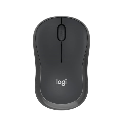 Logitech M240 Silent Bluetooth Mouse, Wireless, Compact, Portable, Smooth Tracking, 18-Month Battery, for Windows, MacOS, ChromeOS, Compatible with PC, Mac, Laptop, Tablets - Graphite