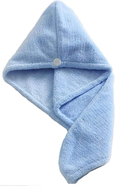 Extra Large Hair Drying Cap 65×30 cm Anti-Frizz Split End Protection Soft Absorbent Hair Towel Wrap for Spa Treatments and Home Hair Care