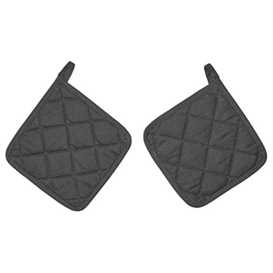 Digital Shoppy RINNIG Pot Holder, Grey, 21x21 cm (8x8) - Pack of - 2