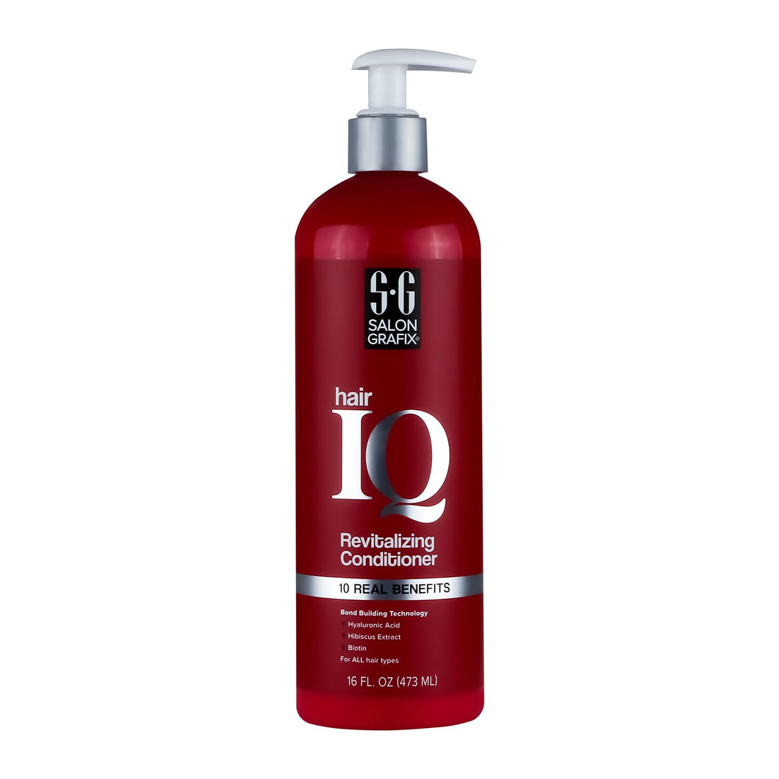 SGX NYC Salon Grafix Hair IQ Nourishing Shampoo, 10 Benefits, 473ml