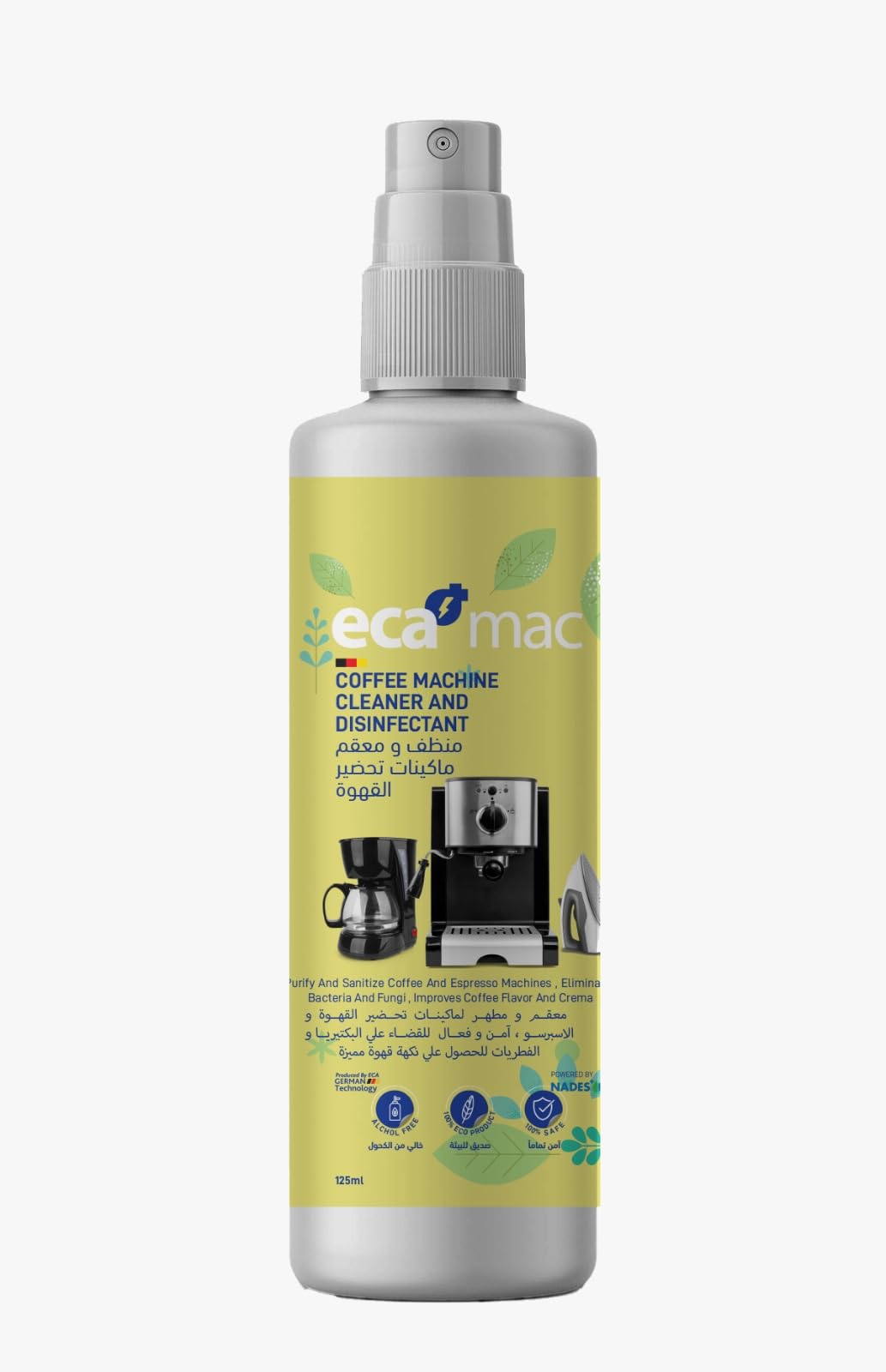 NADES eca mac - coffee machine cleaner and disinfectant (125 ML)