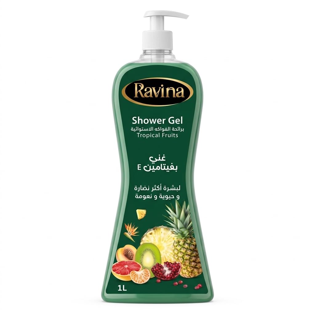 Ravina Tropical Fruits Bath Soap 1 Liter