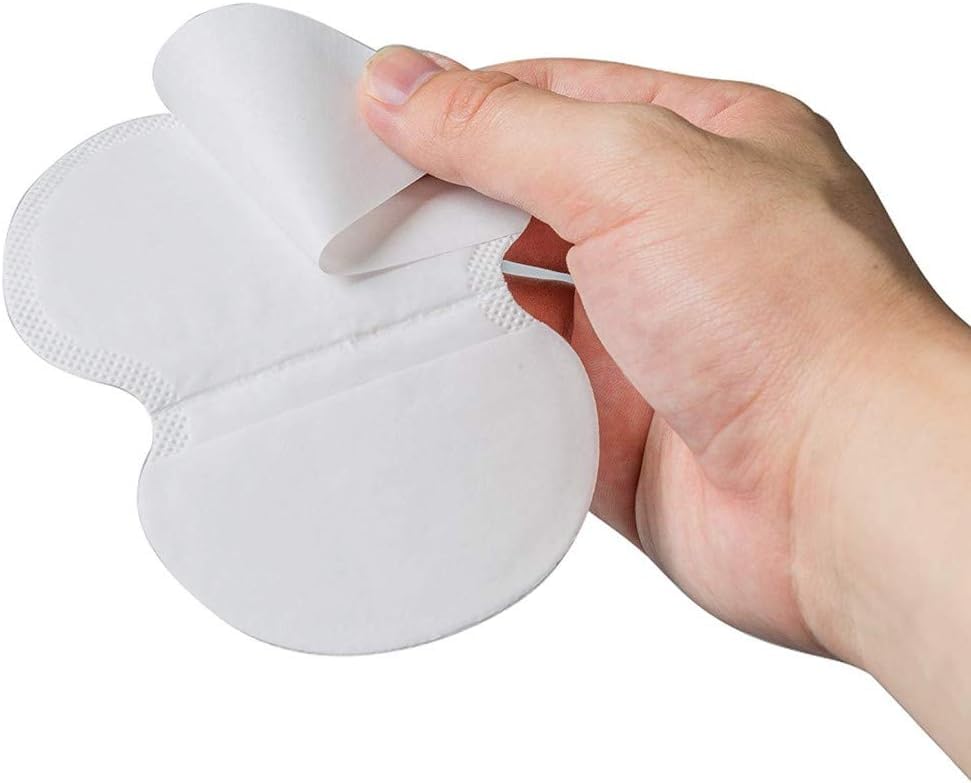 Get complete comfort with the smart adhesive that absorbs sweat and protects your clothes from stains, without showing or feeling under clothes. (White, Bucket 10 Pack)