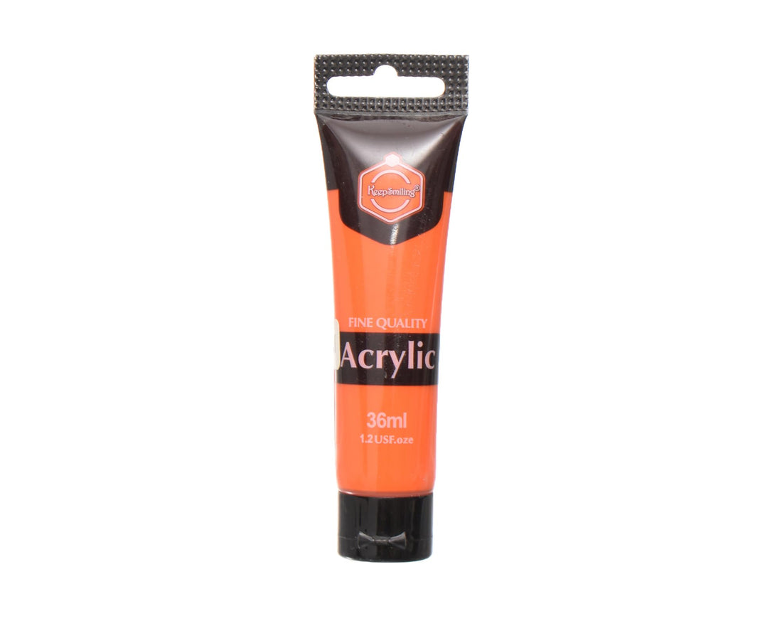 Keep Smiling AC-19/527 Acrylic Paint Tube 36MM Suitable For classroom, Homeschooling, And Individual Study Environments