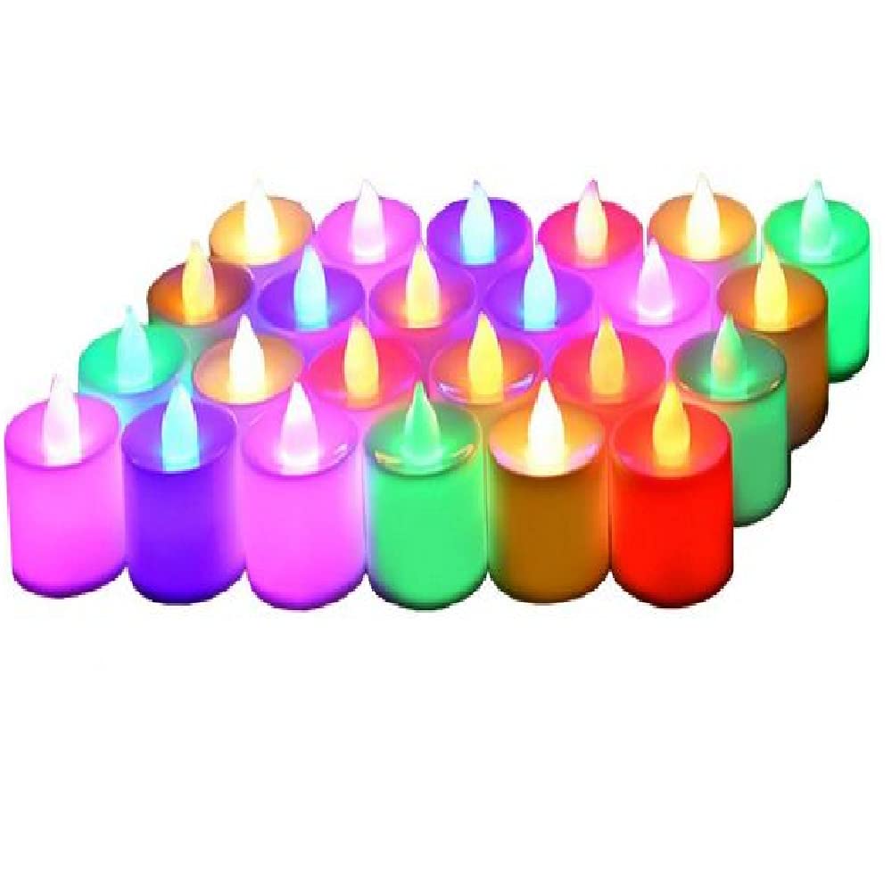 Other Luminous Wax 24 Pieces LED Color Changing