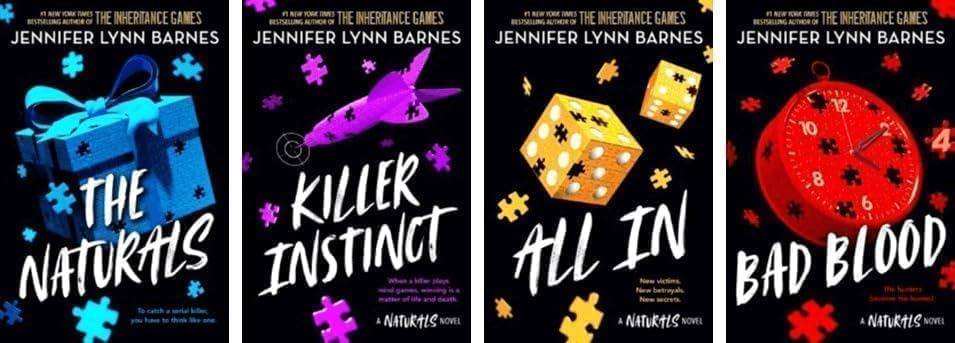 The Naturals Book Series: Bad Blood, All In, The Naturals, Killer Instinct by Jennifer Lynn Barnes