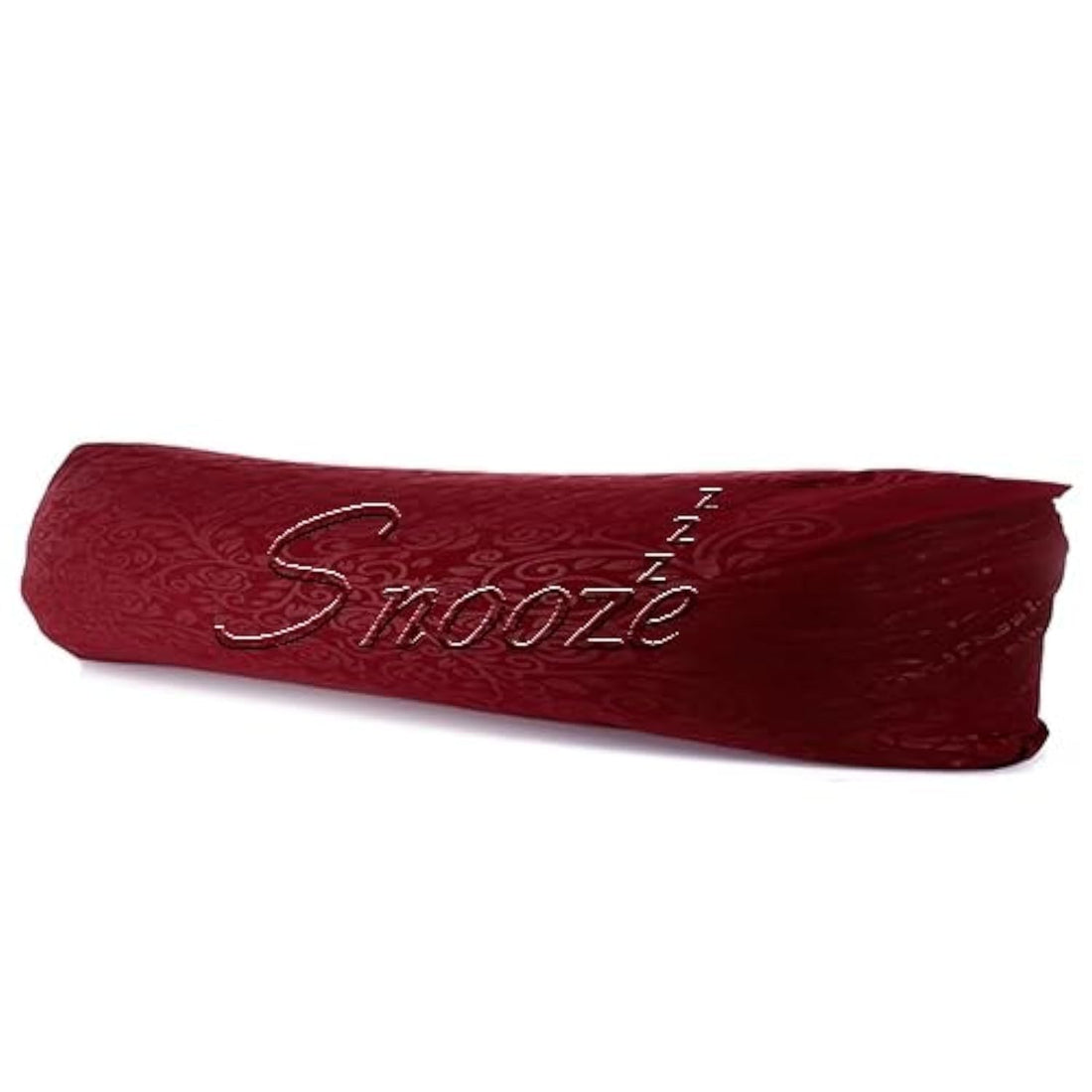 Snooze Jakared microfiber Long Pillowcase, 40 * 120 cm, Dark red (flowery design)