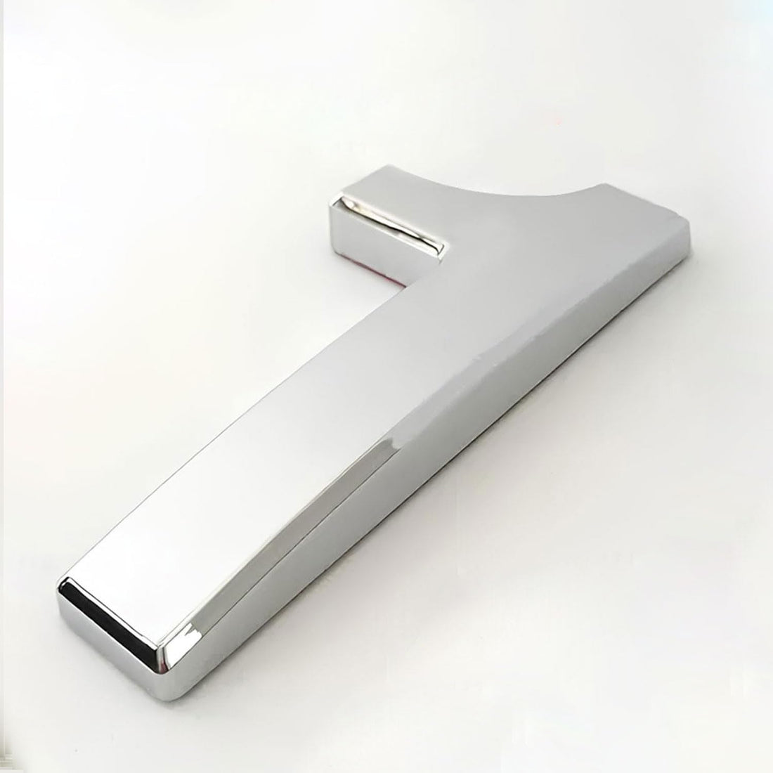 Adhesive Door Number Small Size 50mm 5cm Number 1 Digit One Number Chrome Color Numbers 1 Piece