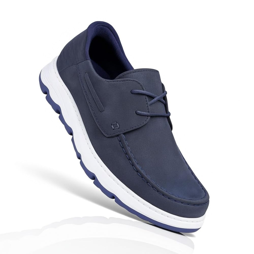 Men’s Comfort Walking Shoe with EVA Sole, Memory Foam Insole & Enhanced Heel Support, Lightweight Casual Daily Wear