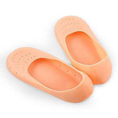 Antislip Silicon Sock Prevent Callus Blister Forefoot Cushioning Moisturing Socks (Size 35-39)