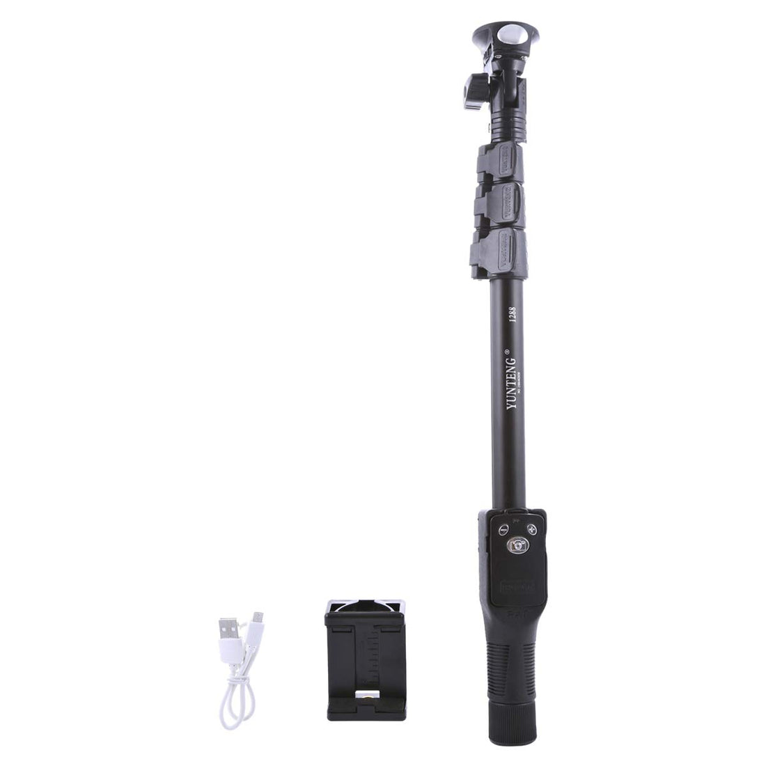Yungteng self picture monopod for mobile phones - yt-1288, black