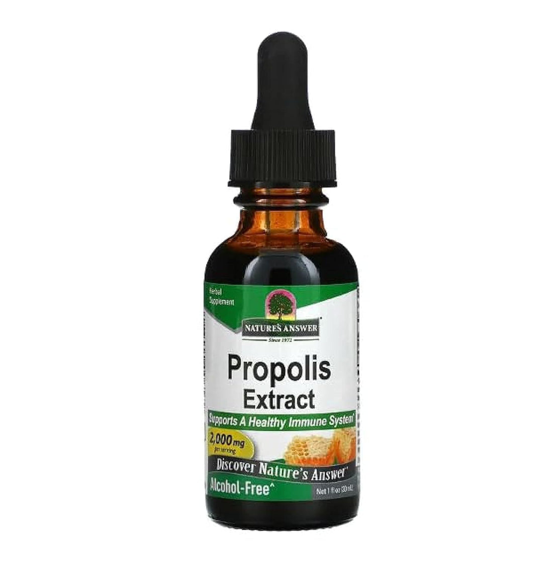 Nature's Answer, Propolis Extract, Alcohol-Free, 2,000 mg, 1 fl oz (30 ml)