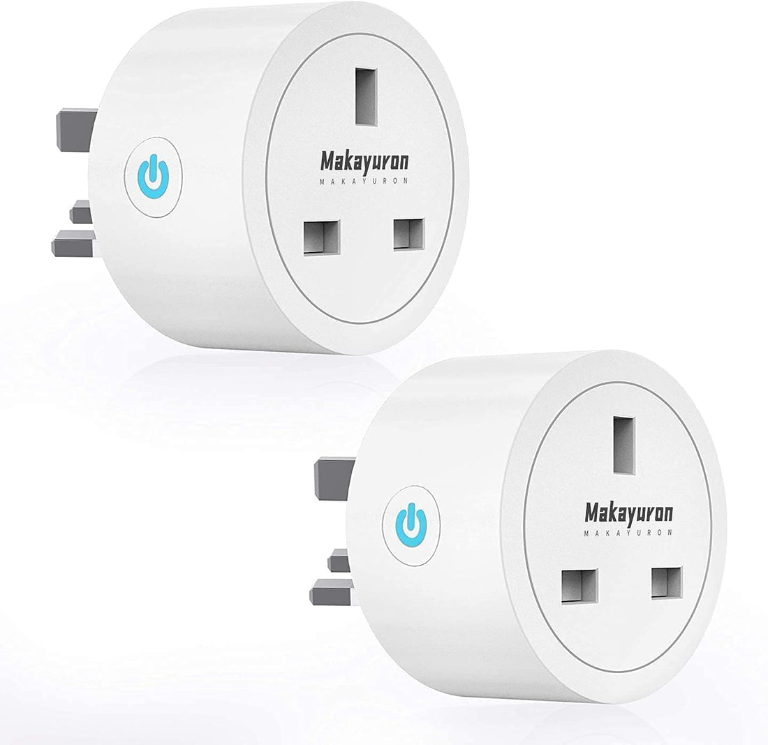 Generic WiFi Smart Plug 2pcs - AC Power Plug - Smart Plug