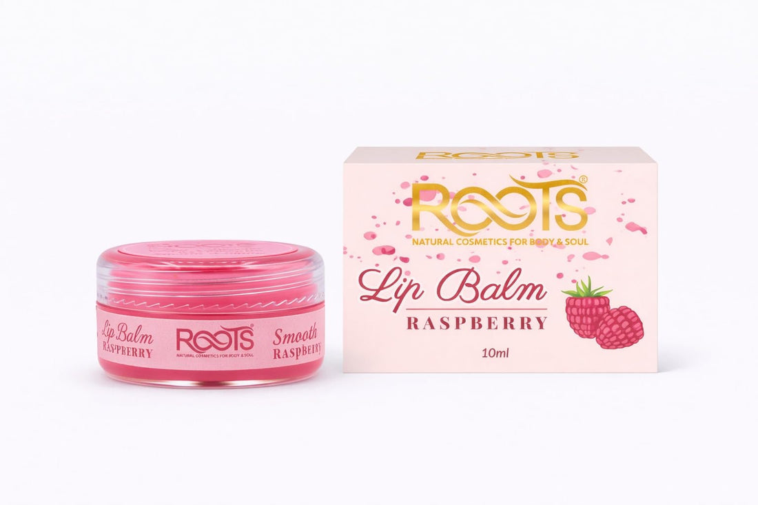 Premium Lip Balm with Beeswax, Coconut Oil and Cocoa Butter, Deep Moisturizing, Multiple Flavors (Raspberry)