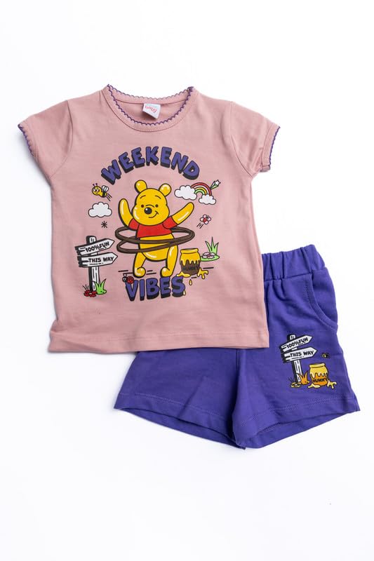 Disney/Pooh Toddler Girl Pajama Set - Size - 8420