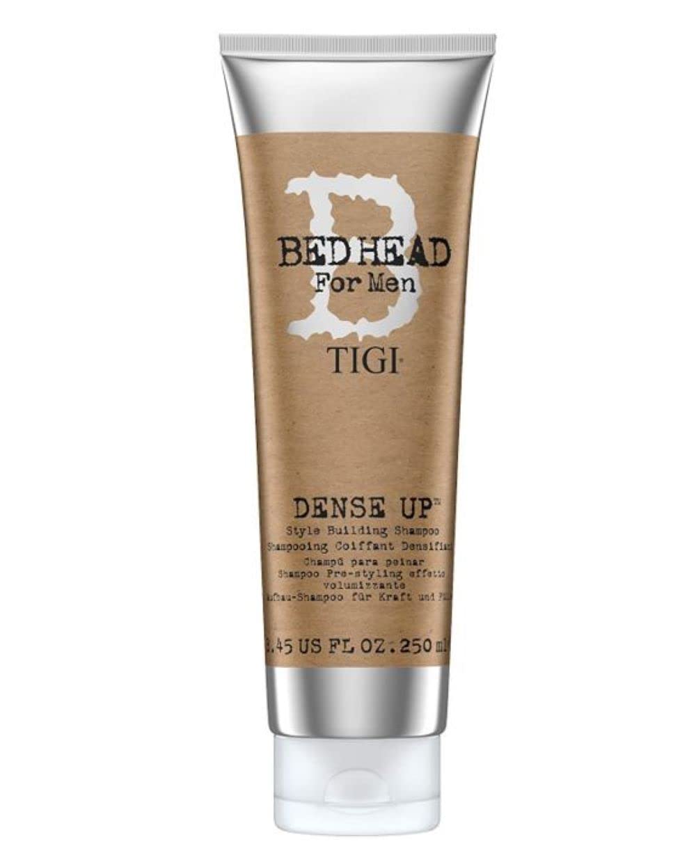 Bed Head for Men by Tigi Dense Up Mens Thickening Shampoo for Volume 250 ml