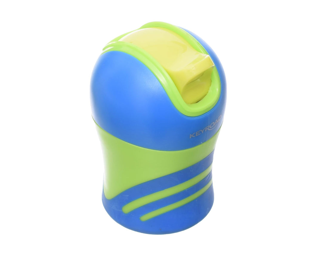 Keyroad KR-971525 High Quality Sharpener Duble Holes Round Tip For Student,Office - Blue Green