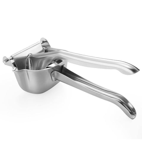 N/B Manual Citrus Juicer, Lemon Juicer, Stainless Steel Juicer, Labor-saving Lever Handle, Porous Filter, Suitable for Pressure