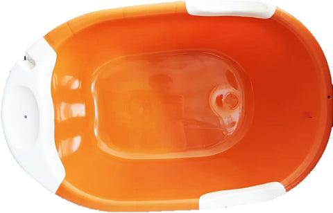 Baby Bathtub - Multi Color 46 * 76 (Orange)