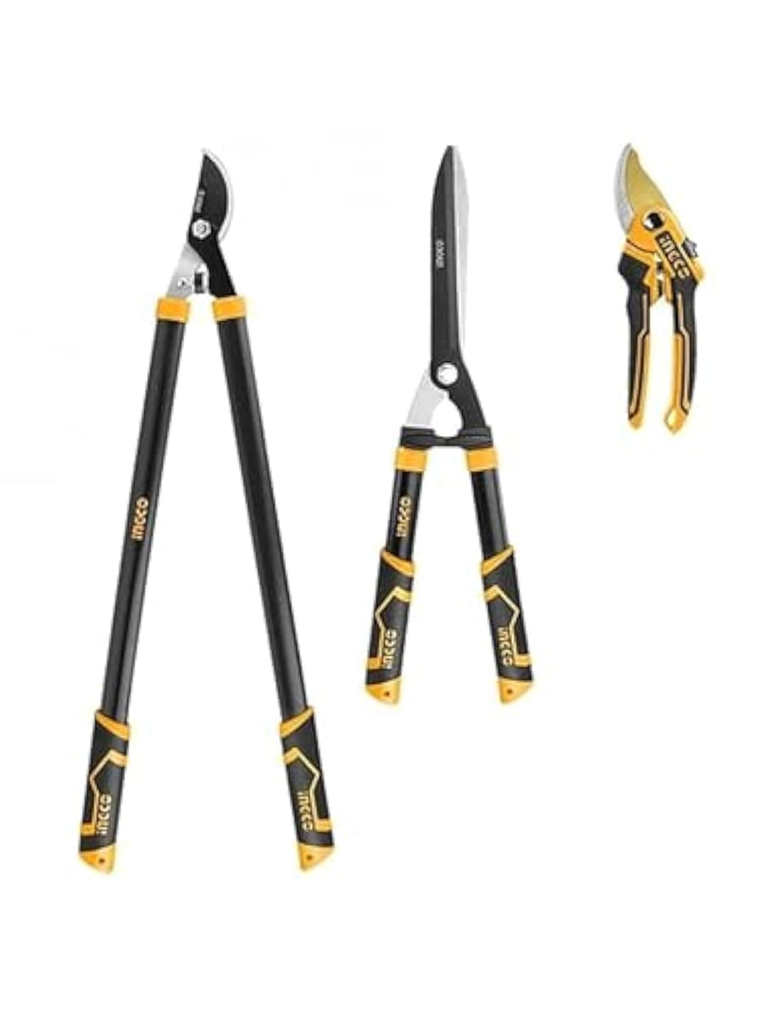 Ingco 3PCS PRUNING, HEDGE SHEARS & LOPPER SET HLT76033