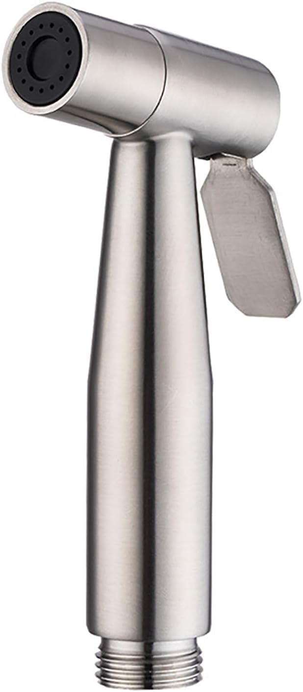 Multi Color Outdoor Bathroom Shattaf (Shattaf Head Only Silver Heavy))