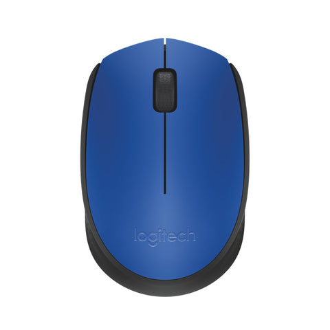 Logitech M171 Wireless Mouse - Blue" )