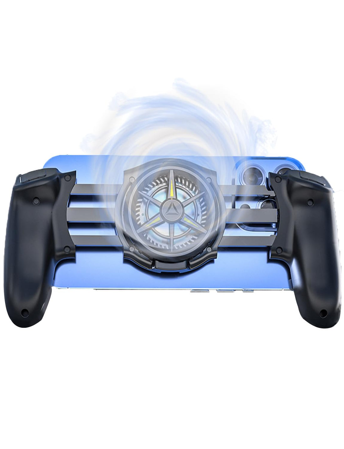Phone Cooler Zacoora Cooler, for MagSafe iPhone 12 13 14 15 Series, Cell Phone Cooling Fan Portable Phone Radiator, Gaming Semiconductor Cooling for Android (JK01S)