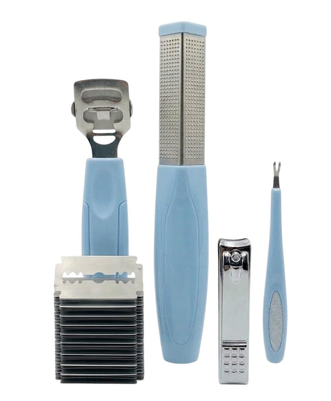 5pcs in 1 Set Professional Pedicure Kit Dead Skin Remover Stainless Steel -Callus remover, callus remover, callus remover, callus remover, callus file, foot care, pedicure set, professional, 5 in 1