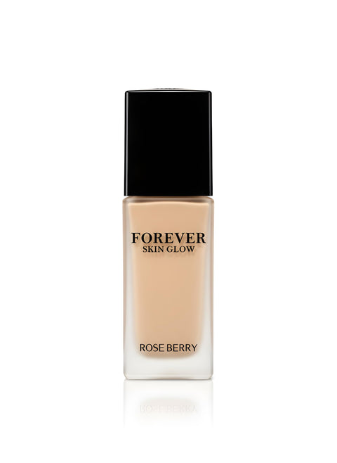 Rose Berry Forever Skin Glow 24H Foundation, High Perfection Concentrated Skincare, 35ml, Shade 02