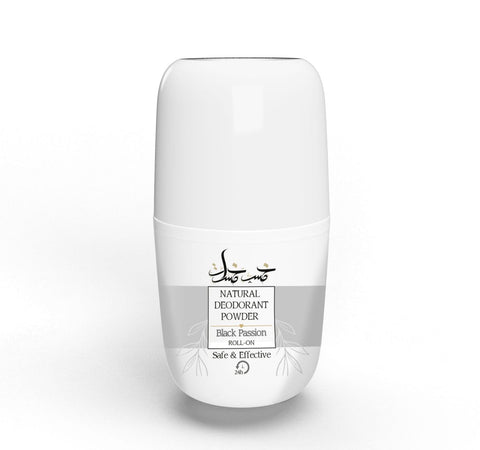 Five Fives NATURAL DEODORANT POWDER Black Passion 50ml