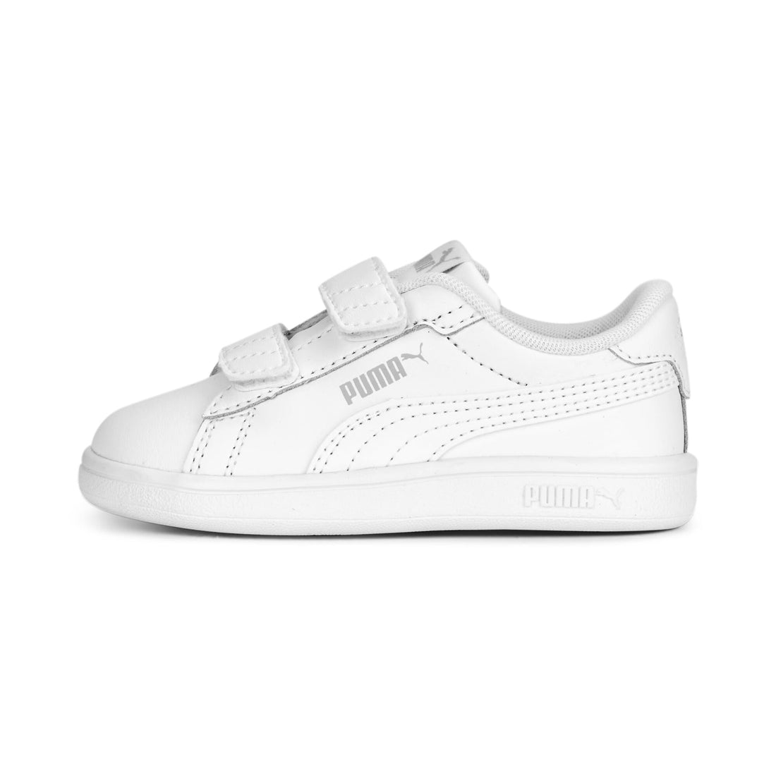 PUMA unisex-baby Smash 3.0 Leather Velcro Infant Sneaker Low Boot