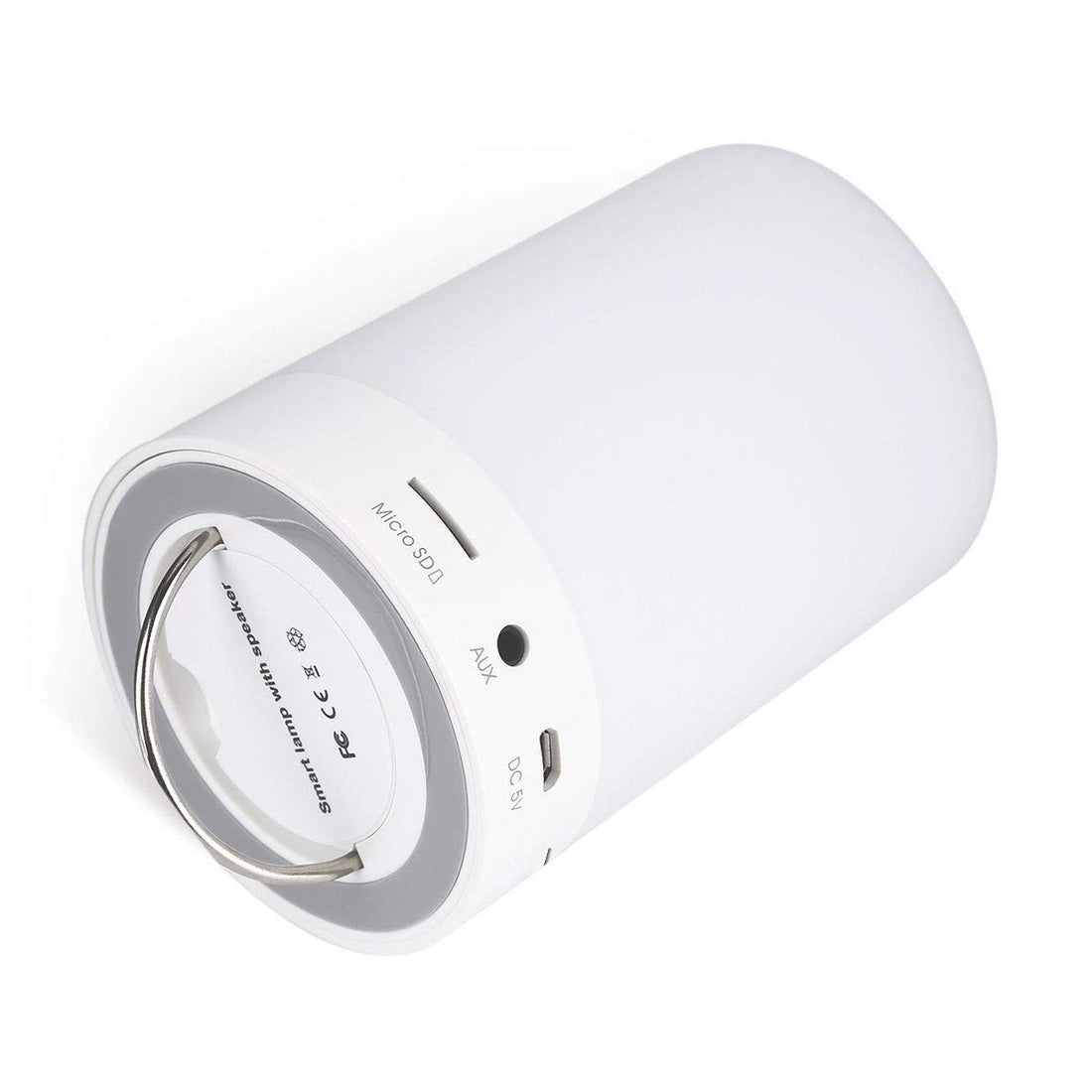 Generic Bluetooth speaker with smart touch led mood lamp, portable romantic lighting bluetooth speaker, music player / hands-free speakerphone, tf card / Bluetooth, Auxiliary, USB