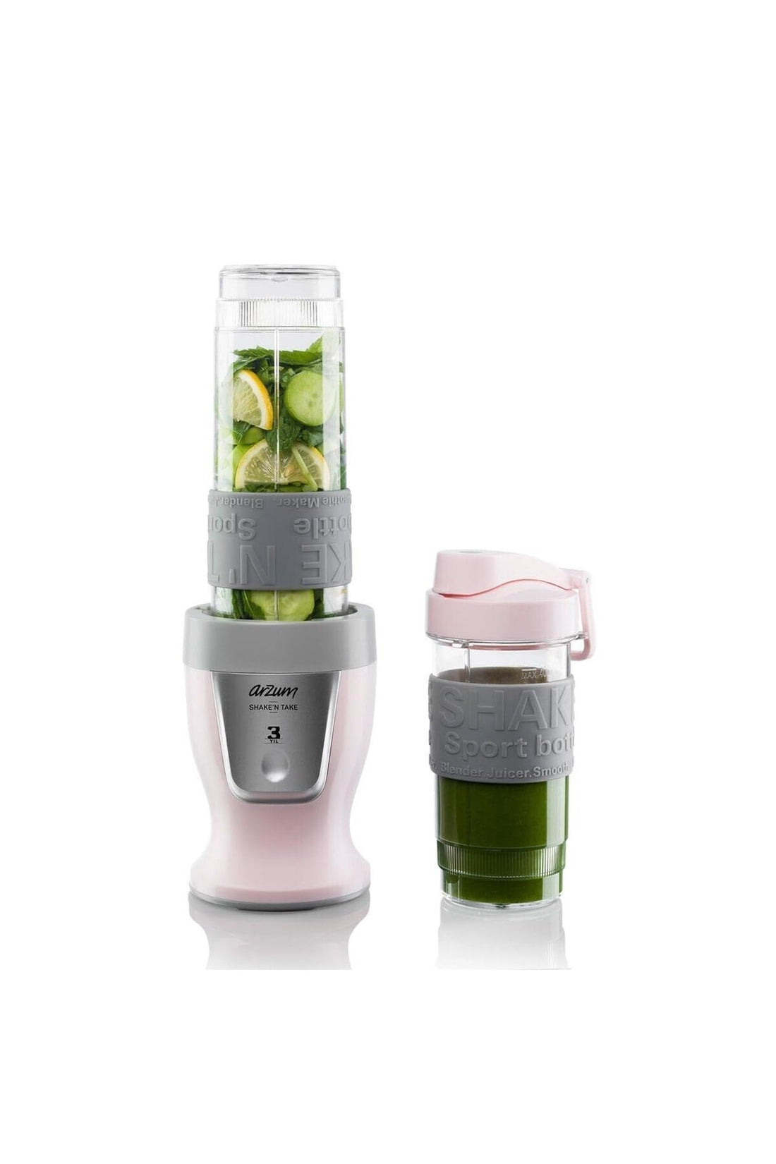 Arzum - Shake & take personal blender - Pink - AR1032