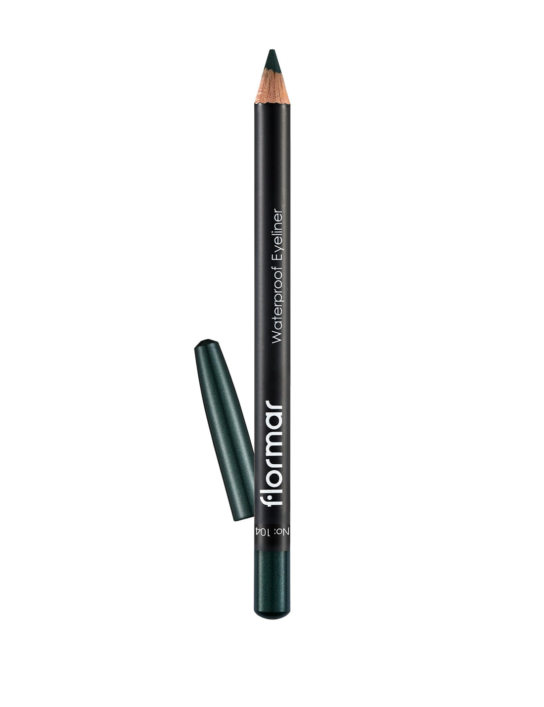 Flormar Waterproof Eyeliner - No104 Cobalt Green - 1.14g