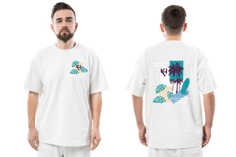 Oversize -T-Shırt - White MN85191-White