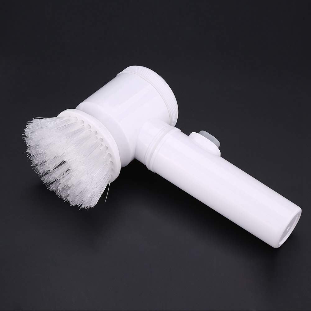 5 in 1 Home Kitchen Electric Cleaning Brush, Electric Spin Scrubber,5 Replace Scrub Heads Multi-Functional Battery Powered Electric Cleaning Suit, for Kitchen Bathtub Shower Bidet